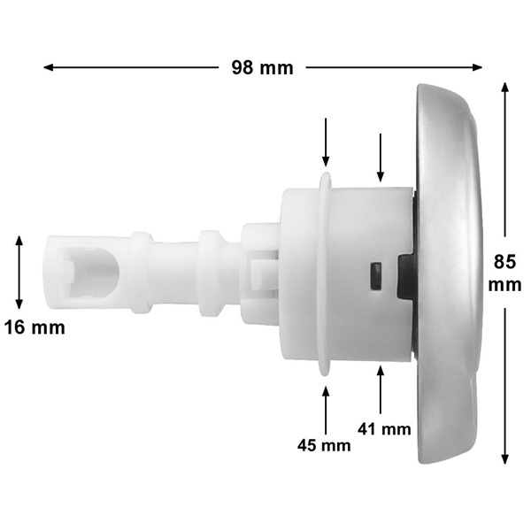 Medium Whirlwind Jet For Hot Tubs